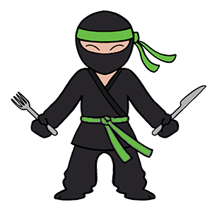 perth-nutrition-coach-ninja-stand-green